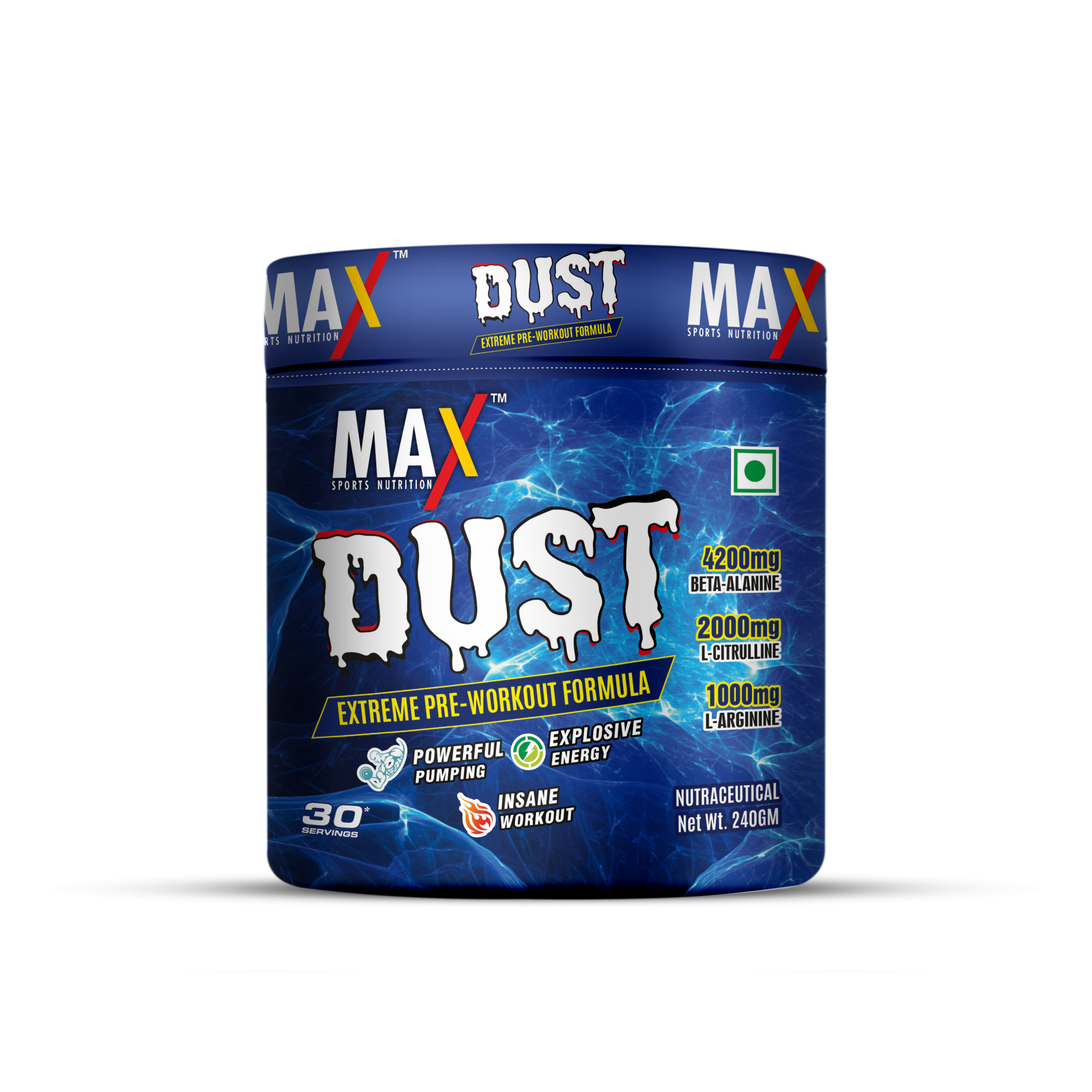 Max Sports Dust Pre Workout