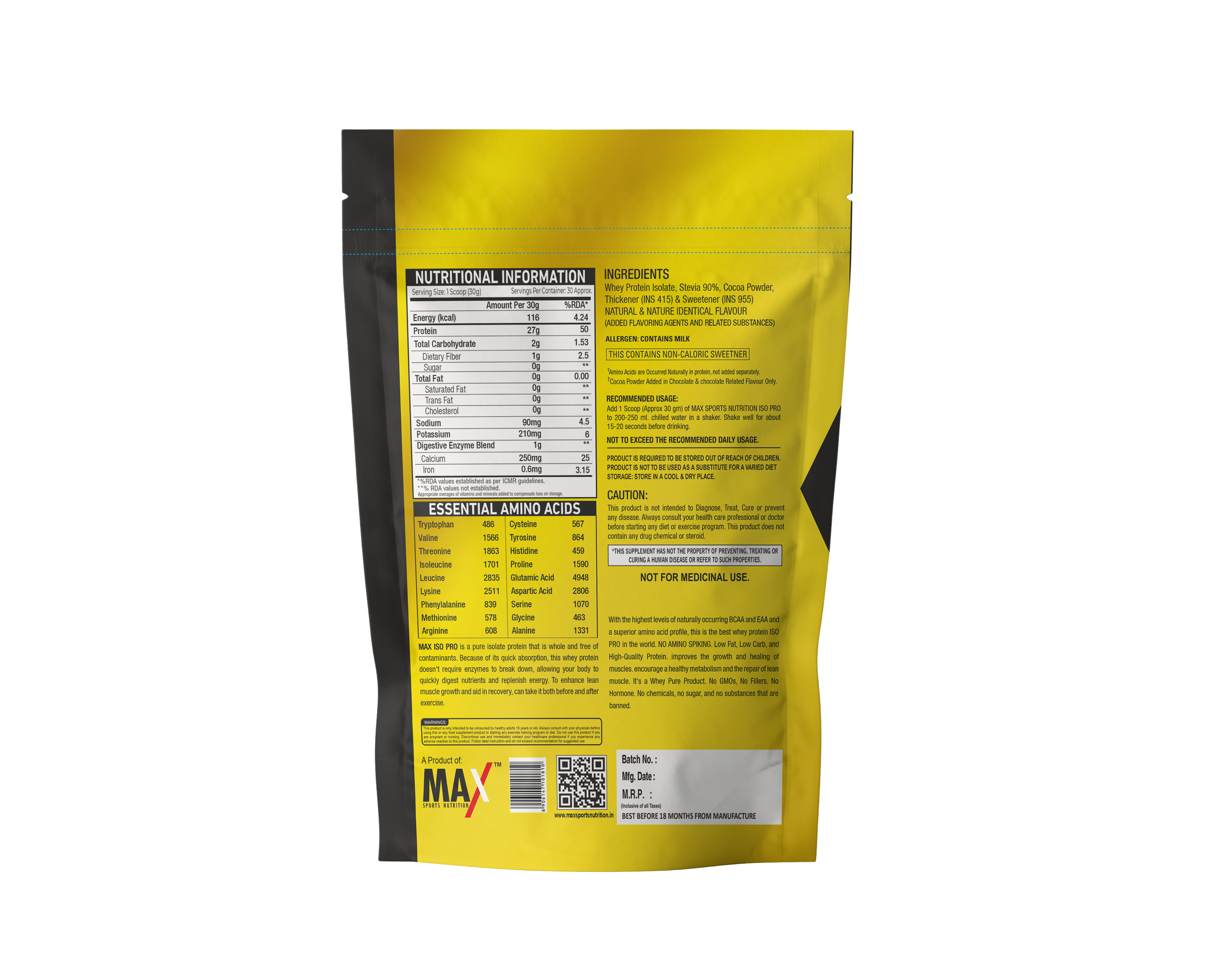 Max Sports Iso Pro 2 Lbs - Image 2